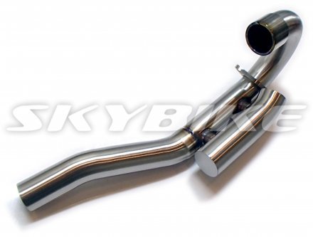 Колено глушителя на мотоцикл KAYO Т4, оригинал, Китай.