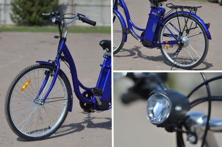 Електровелосипед SKYBIKE LIRA (350W-36V) синій