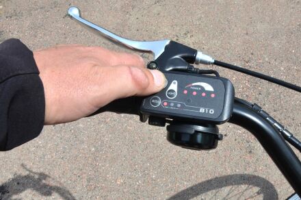 Електровелосипед SKYBIKE LIRA (350W-36V) синій