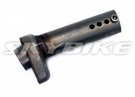 Флейта глушника (хром) на мотоцикл CRX 250, оригінал, Китай