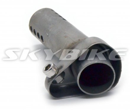 Флейта глушника (хром) на мотоцикл CRX 250, оригінал, Китай