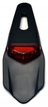 Задний фонарь с брызговиком на мотоцикл KAYO K2, пластик, Китай Задний фонарь с брызговиком на мотоцикл KAYO K2, пластик, Китай