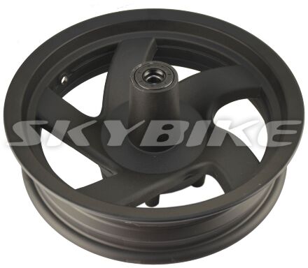 Диск колеса передній 12", оригінал, на скутер 150 кубів skybike BRAVES 150 (RY150T-5) Диск колеса передній 12", оригінал, на скутер 150 кубів skybike BRAVES 150 (RY150T-5)