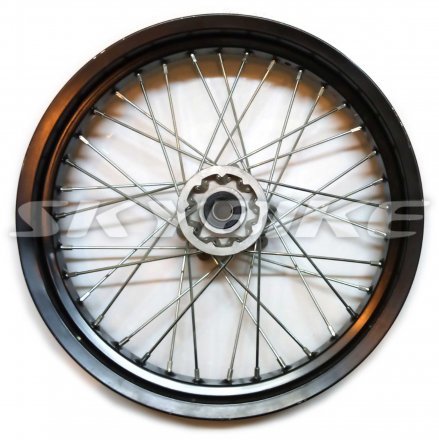 Диск колеса переднего 17" в сборе на мотоцикл MZK 250, оригинал, Китай