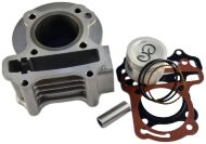 Поршнева 47 мм, 72 куб, в зборі з циліндром, на скутер 80 куб, для двигуна GY6, IS-30
