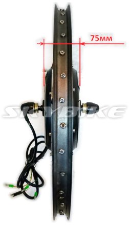 Мотор-колесо 36V 350W (переднє), запчастини для електровелосипеда, велосипед з електромотором 3-CYCL, skymoto HAPPY, Китай