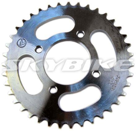 Задня зірка 428-39, 4 відп. на мотоцикл QINGQI QM150-9R, skybike ATOM 150, Китай Задня зірка 428-39, 4 відп. на мотоцикл QINGQI QM150-9R, skybike ATOM 150, Китай