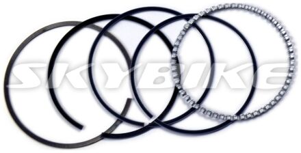 Кільця поршневі 65,5мм (4 такти, 250 куб.), двигун CB250, YX 166FMM на мотоцикл KAYO K2, Китай