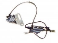 Гальмо заднє на пітбайк KAYO TT125 (PIT), оригінал, Китай Гальмо заднє на пітбайк KAYO TT125 (PIT), оригінал, Китай