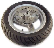 Колесо переднє в зборі, Б/У оригінальні запчастини до скутера PEUGEOT, VIVACITY 50, пежо вивасіті 50.