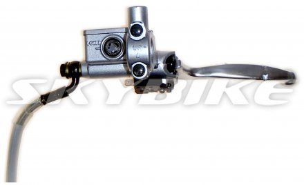 Гальмо переднє на пітбайк KAYO TT125 (PIT), оригінал, Китай Гальмо переднє на пітбайк KAYO TT125 (PIT), оригінал, Китай