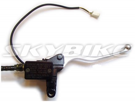 Гальмо переднє на мотоцикл MZK 250, в зборі, оригінал, Китай Гальмо переднє на мотоцикл MZK 250, в зборі, оригінал, Китай