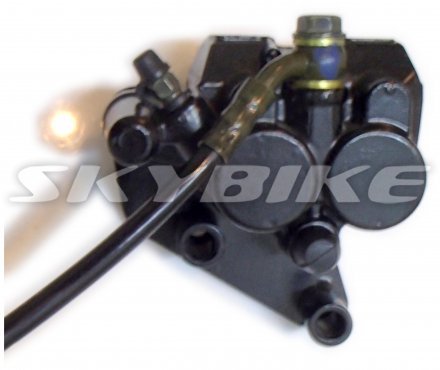 Гальмо переднє на мотоцикл MZK 250, в зборі, оригінал, Китай Гальмо переднє на мотоцикл MZK 250, в зборі, оригінал, Китай