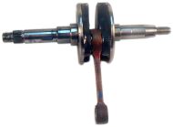 Колінвал на скутер skymoto FORTUNE-50, FOX-50, CADET-50, на двигун 50 кубів, 2 такти, ланцюговий, нові оригінальні запчастини QINGQI, Китай Колінвал на скутер skymoto FORTUNE-50, FOX-50, CADET-50, на двигун 50 кубів, 2 такти, ланцюговий, нові оригінальні запчастини QINGQI, Китай