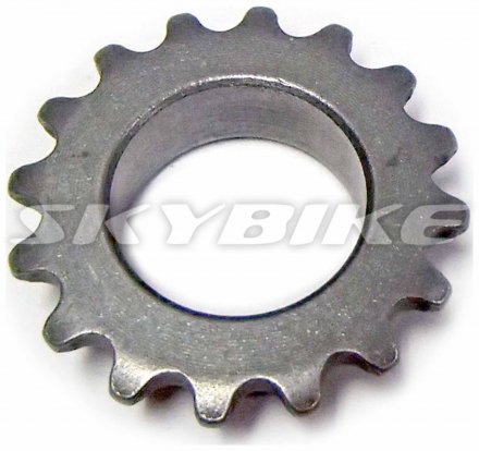 Зірочка приводу розподільна провідна z16 d19 на пітбайк KAYO TT125, оригінал, Китай Зірочка приводу розподільна провідна z16 d19 на пітбайк KAYO TT125, оригінал, Китай