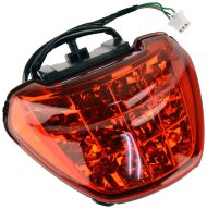 Задний фонарь на мотоцикл, стоп сигнал, оригинал QINGQI ARROW 200, пластик, Китай Задний фонарь на мотоцикл, стоп сигнал, оригинал QINGQI ARROW 200, пластик, Китай