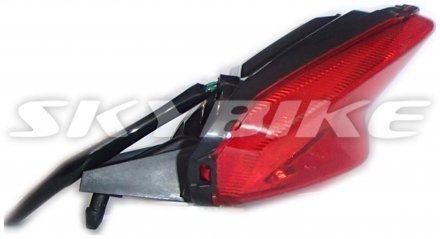 Задний фонарь на мотоцикл, стоп сигнал, оригинал QINGQI ARROW 200, пластик, Китай