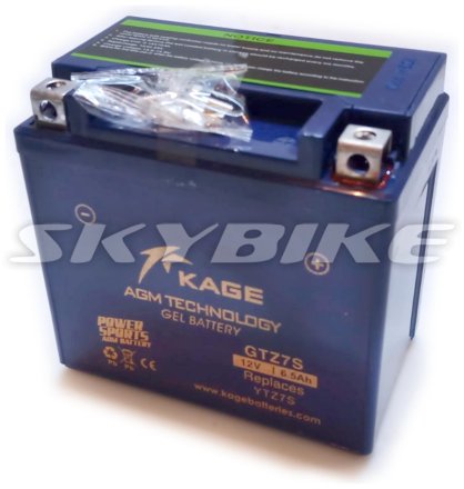 Аккумулятор GTZ7S на мотоцикл KAYO K2, оригинал, Китай