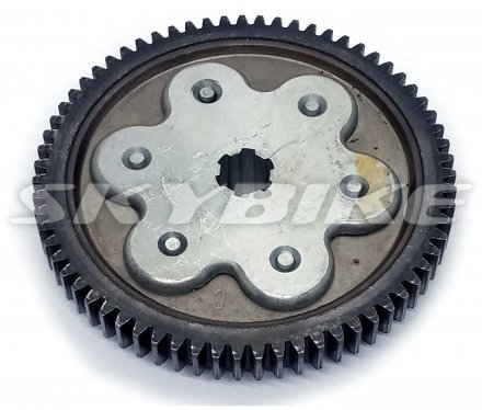 Шестерня приводу зчеплення велика на мопед, мотоцикл 50 кубів, квадроцикл 110 куб, DELTA-50, Китай Шестерня приводу зчеплення велика на мопед, мотоцикл 50 кубів, квадроцикл 110 куб, DELTA-50, Китай