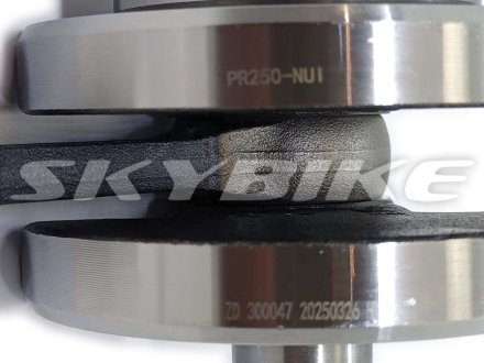 Колінвал двигуна 175FMN, запчастини на мотоцикл KAYO T4 300, оригінал