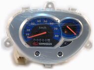 Спідометр, пластик, нові оригінальні запчастини QINGQI на мопед, скутер, моторолер, 50 куб, 4 такт, skymoto SOLO-50, Китай Спідометр, пластик, нові оригінальні запчастини QINGQI на мопед, скутер, моторолер, 50 куб, 4 такт, skymoto SOLO-50, Китай
