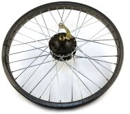 Колесо переднее 22", запчасти для электровелосипеда, на велосипед с электромотором LAMA (A30B), 48V 350W.