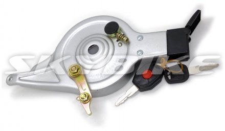 Гальмо заднє із замком для електровелосипеда, на велосипед з електромотором