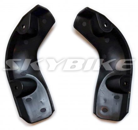 Накладки рами низ (к-т) на мотоцикл MZK 250, гнучкий пластик, Китай