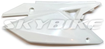 Кришка сидіння права на мотоцикл MZK 250, гнучкий пластик, Китай
