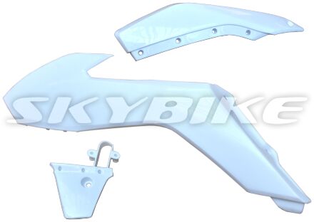 Накладка бака ліва, комплект, пластик на мотоцикл KAYO K2 250, оригінал, Китай