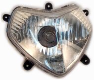 Фара передня на скутер, мотороллер, 50 куб, 4 такт, skymoto SOLO-50, пластик, оригінал, нові запчастини QINGQI, Китай Фара передня на скутер, мотороллер, 50 куб, 4 такт, skymoto SOLO-50, пластик, оригінал, нові запчастини QINGQI, Китай