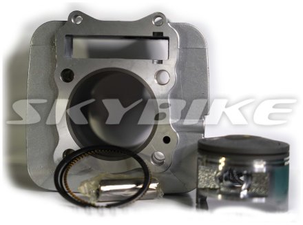 Поршнева з циліндром 66 мм, 200 кубів, на мотоцикл DRAGON, LIGER, skymoto MATADOR 200, копія, IS-170 Поршнева з циліндром 66 мм, 200 кубів, на мотоцикл DRAGON, LIGER, skymoto MATADOR 200, копія, IS-170