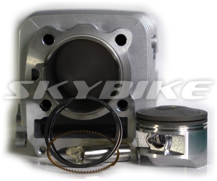 Поршнева з циліндром 66 мм, 200 кубів, на мотоцикл DRAGON, LIGER, skymoto MATADOR 200, копія, IS-170 Поршнева з циліндром 66 мм, 200 кубів, на мотоцикл DRAGON, LIGER, skymoto MATADOR 200, копія, IS-170