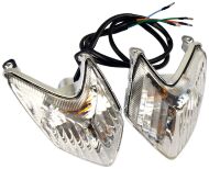 Покажчики поворотів передні, оригінал QINGQI, поворотники на мотоцикл skybike ARROW 200, Китай Покажчики поворотів передні, оригінал QINGQI, поворотники на мотоцикл skybike ARROW 200, Китай