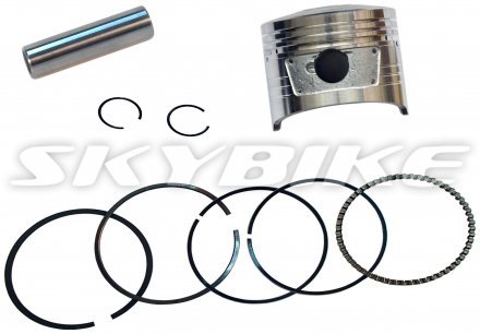 Поршень на мотоцикл 200 кубів, 63 мм, двигун CG-200, нові оригінальні запчастини QINGQI, Китай Поршень на мотоцикл 200 кубів, 63 мм, двигун CG-200, нові оригінальні запчастини QINGQI, Китай