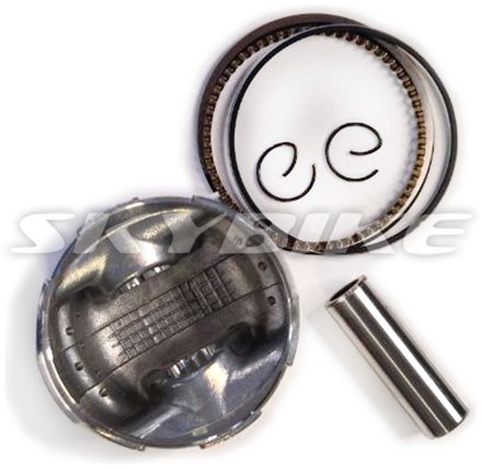 Поршень на мотоцикл 125 кубів, 56,5 мм, у зборі, BIRD-125, копія, Китай