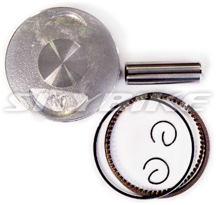 Поршень на мотоцикл 125 кубів, 56,5 мм, у зборі, BIRD-125, копія, Китай