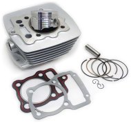 Поршнева 62 мм, 150 кубів, з циліндром у зборі, CG-150, копія, для двигуна на мотоцикл 150 кубів, IS-461