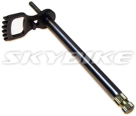 Вал лапки КПП на мотоцикл MATADOR 250 двигателя K172FMM , оригинал, Китай