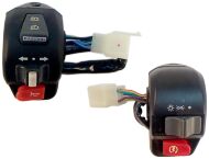 Вимикачі кермові комплект на скутер skymoto CADET-50, PHOENIX-50, SOLO-50, SPIDER-50, китайський, 50 куб Вимикачі кермові комплект на скутер skymoto CADET-50, PHOENIX-50, SOLO-50, SPIDER-50, китайський, 50 куб