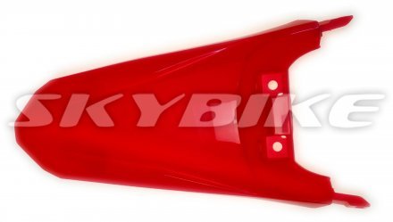 Крышка задняя на мотоцикл skybike CRDX-200 (21-18/17-17), пластик, красный, Китай